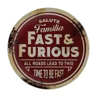 Fast & Furious Coaster 4-Pack Vintage Style - thumbnail