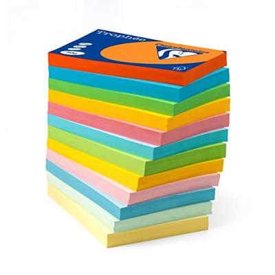Clairefontaine Trophée Pastel, gekleurd papier, A3, 80 g, 500 vel, fluo roze - thumbnail