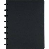 Atoma meetingbook, ft A5, zwart, gelijnd - thumbnail