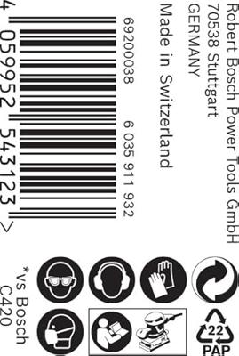 Bosch Accessories EXPERT C470 2608900974 Schuurpapierrol Ongeperforeerd Korrelgrootte (num) 240 1 stuk(s) Bosch Accessories EXPERT C470 2608900974 Schuurpapierrol Ongeperforeerd Korrelgrootte (num) 240 1 stuk(s)