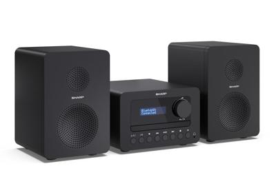 Sharp XL-B520 Stereo set Zwart