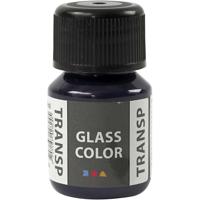 Creativ Company Glass color transparent, marineblauw, 30 ml/ 1 fles - thumbnail