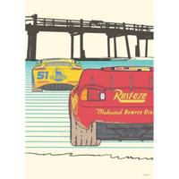 Kunstdruk Cars - Strengthen Together 50x70cm - thumbnail