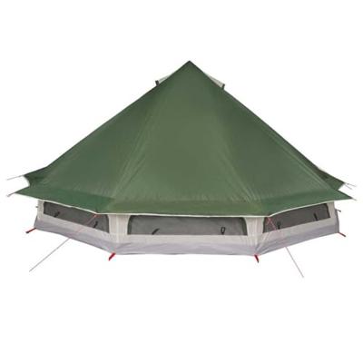 Familie Tipi Tent met dak Groen 508 x 470 x 300 cm