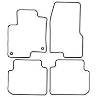 Automatten passend voor Smart ForFour 2004-2006 TMSM504 - thumbnail