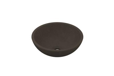 INK Jazz small waskom - 33x12cm - 0 kraangaten - Quartz beton 3430414