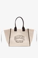Ganni shopper B2110033 egret - thumbnail