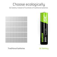 Green Cell GR08 huishoudelijke batterij Oplaadbare batterij AAA Nikkel-Metaalhydride (NiMH) - thumbnail
