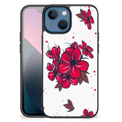 Apple iPhone 13 mini Bloemen Hoesje Blossom Red Apple iPhone 13 mini Bloemen Hoesje Blossom Red