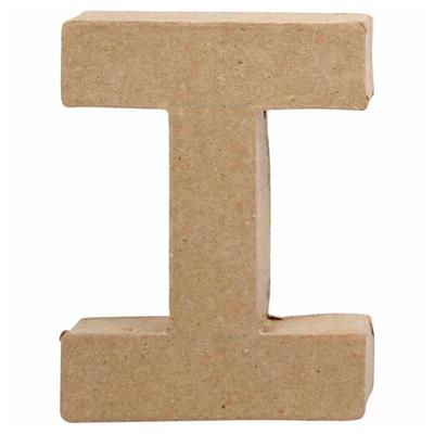 Creativ Company Letter papier-maché - i, 10cm Creativ Company Letter papier-maché - i, 10cm