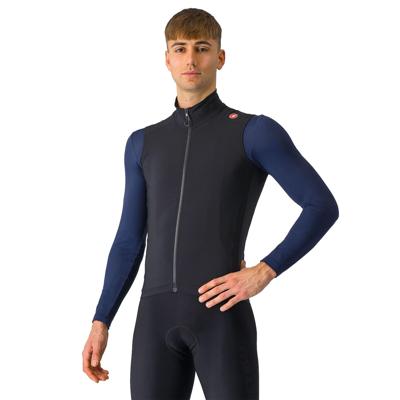 Castelli Espresso vest mouwloos light black heren XL