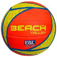E&L Sports beachvolleybal roze/geel - thumbnail