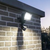 Solar beveiligingslamp james i met bewegingsmelder en los paneel - thumbnail