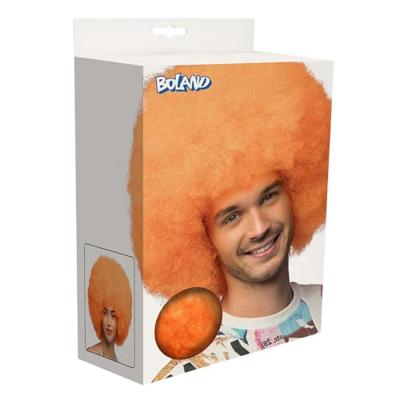 Boland Pruik sugar neon oranje