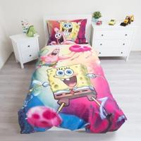 SpongeBob Dekbedovertrek Fun - Eenpersoons - 140 x 200 cm - Multi - thumbnail