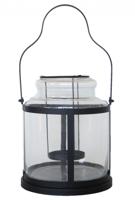 Esschert Design Windlicht L 25 X 14 X 28,7 Cm Ijzer Zwart - thumbnail