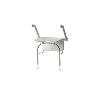 Douchezitting Etac Relax met Armsteunen en Steunpoten 39x45 cm Kunststof Wit Douchezitting Etac Relax met Armsteunen en Steunpoten 39x45 cm Kunststof Wit