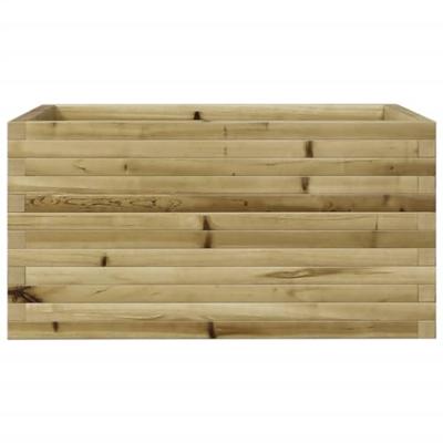 VidaXL Plantenbak 90x60x45,5 cm geïmpregneerd grenenhout