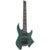Sire Larry Carlton X6 7-String Headless Metallic Green elektrische gitaar met gigbag - thumbnail