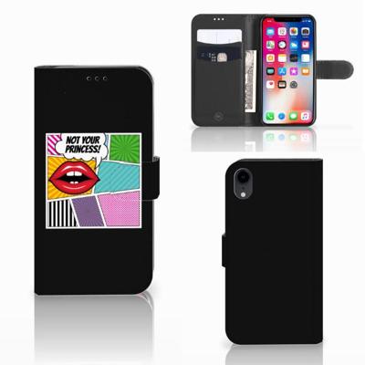 Apple iPhone Xr | Wallet Case | met Pasjes | Popart Princess Apple iPhone Xr | Wallet Case | met Pasjes | Popart Princess