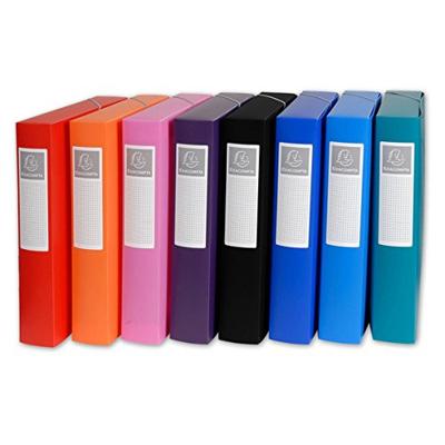 Exacompta elastobox rug van 6 cm geassorteerde kleuren