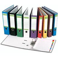 Pergamy ordner, voor ft A4, uit Recycolor papier, rug van 5 cm, rood - thumbnail