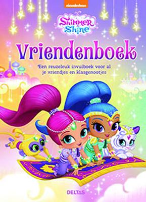 Nickelodeon vriendenboek Shimmer en Shine 22 cm