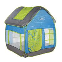 Anti-UV tent Huisje cottage LUDI blauw - thumbnail