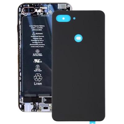 Achterste schutblad voor Xiaomi Mi 8 Lite(Black)