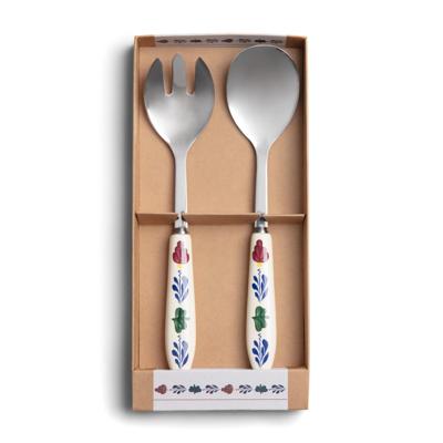 Boerenbont salade bestek