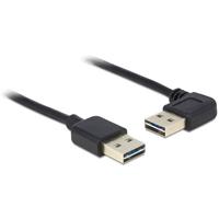 Delock 85557 USB-kabel USB 2.0 USB-A stekker, USB-A stekker 2.00 m Zwart - thumbnail