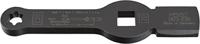 HAZET Ring-slagsleutel · met 2 slagvakken 2872-E20 · 3/4 inch (20 mm) vierkant hol · Buiten-TORX®-profiel · SW E20 - thumbnail