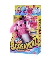 Smoby - Screamerz - Leuke interactieve knuffel - Konijn - 27 cm - Geluiden bij schudden of indrukken van de knop - thumbnail
