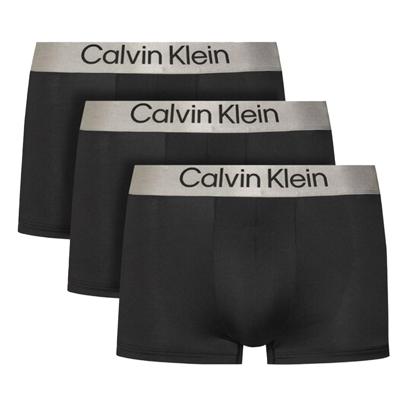 Calvin Klein brushed microfiber trunk 3-pack zwart