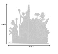 Sizzix • tim holtz thinlits die flower field - thumbnail