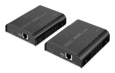 Digitus DS-55355 HDMI-extenderset HDMI, HDMI-ingang, USB, USB-A, USB-A 1.1, RJ45, Micro-USB Via netwerkkabel RJ45 200 m Digitus DS-55355 HDMI-extenderset HDMI, HDMI-ingang, USB, USB-A, USB-A 1.1, RJ45, Micro-USB Via netwerkkabel RJ45 200 m