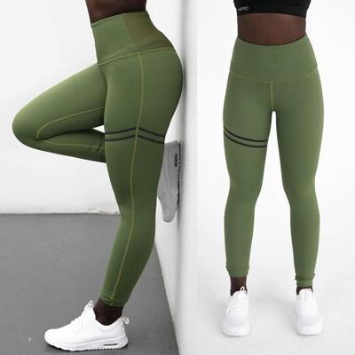 2 PCS High Elastic Fitness Sport Leggings Slim Running Sportswear SportsPants Dames Yoga Broek Snel drogen Training Broek (Groen) MAAT S 2 PCS High Elastic Fitness Sport Leggings Slim Running Sportswear SportsPants Dames Yoga Broek Snel drogen Training Broek (Groen) MAAT S