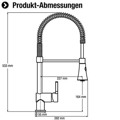 Cornat 3206 Fuerte Sp-Ehm Edelstahl Gastro - FUEE53 Cornat 3206 Fuerte Sp-Ehm Edelstahl Gastro - FUEE53