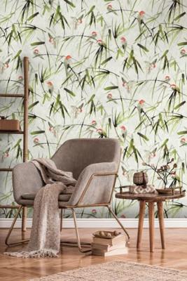 Livingwalls The Wall II - Beige - Floral - 393121