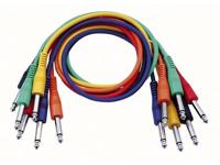 DAP FL11 set van 6 patchkabels mono recht-recht 30cm - thumbnail