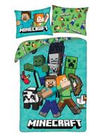Minecraft Dekbedovertrek Ready - 140 x 200 cm - 70 x 90 cm - Polyester - thumbnail