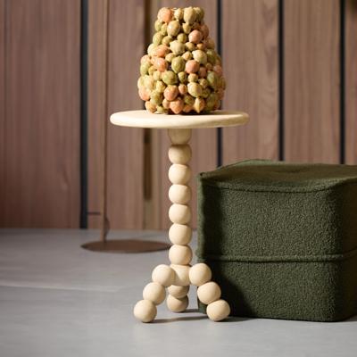 Light & Living Ronde Bijzettafel 'Veglio' Mangohout, kleur Naturel Light & Living Ronde Bijzettafel 'Veglio' Mangohout, kleur Naturel