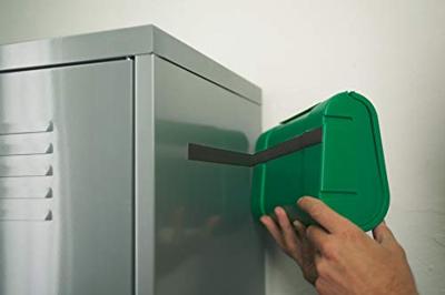 TESA On & Off 55225-00-01 Klittenband Om vast te plakken Haak- en lusdeel (l x b x h) 2500 mm x 20 mm x 2.5 m Zwart 1 stuk(s)