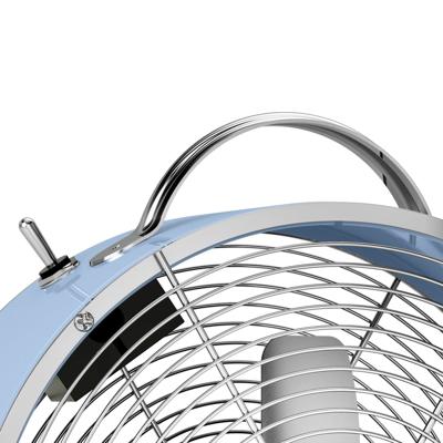 Swan - Retro 8 Inch Tafelventilator - Blauw