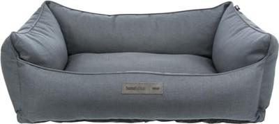 Farello bed, vierkant, 100 x 70 cm, grijs