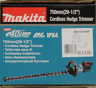 Makita uh007gz | heggenschaar | xgt 40 volt max | terugsnoeiuitvoering | 75 cm | body | zonder accu's en lader