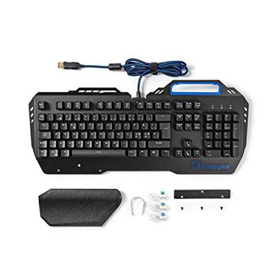 Nedis Bedraad Gaming Toetsenbord | Noors | 1 stuks - GKBD400BKND GKBD400BKND Nedis Bedraad Gaming Toetsenbord | Noors | 1 stuks - GKBD400BKND GKBD400BKND