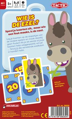 Selecta Tactic reisspel wie is de ezel?