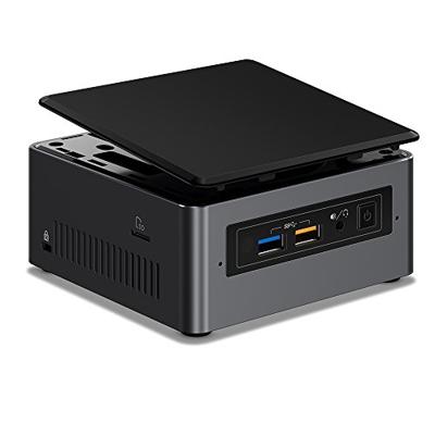 Intel NUC NUC7i3BNHXF 7th gen Intel® Core i3 i3-7100U 4 GB DDR4-SDRAM 1000 GB HDD Nettop Black, Grey Mini PC Windows 10 Home - Intel NUC NUC7i3BNHXF, 2.4 GHz, 7th gen Intel® Core i3, i3-7100U,