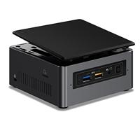 Intel NUC NUC7i3BNHXF 7th gen Intel® Core i3 i3-7100U 4 GB DDR4-SDRAM 1000 GB HDD Nettop Black, Grey Mini PC Windows 10 Home - Intel NUC NUC7i3BNHXF, 2.4 GHz, 7th gen Intel® Core i3, i3-7100U, - thumbnail